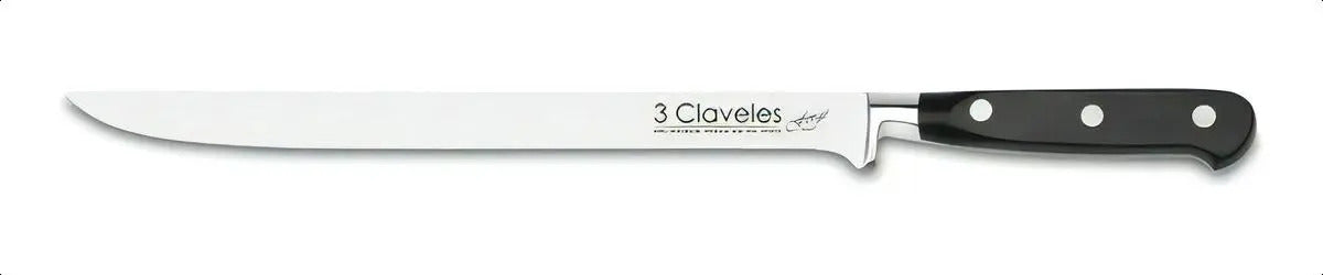 Cuchillo Jamonero 3 Claveles Hoja 25cm