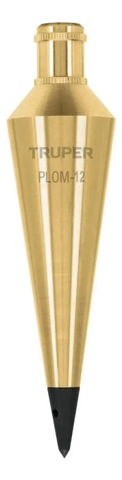 Plomada Albañil Bronce 340 Grs 12,7 Cms Truper