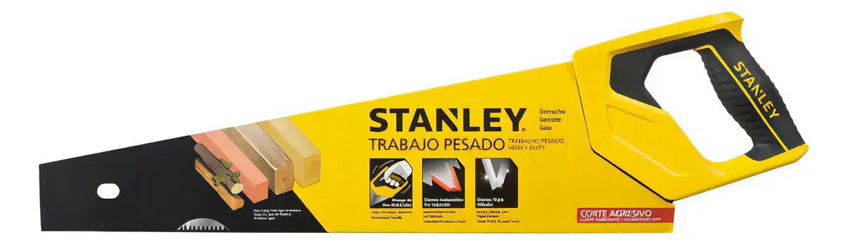 Serrucho 20'' Mango Bi Mat. Uso Pesado Stanley