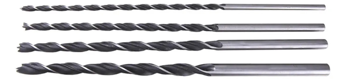 Set 4 Brocas Madera Largas (6-8-10-12mm) x 300mm