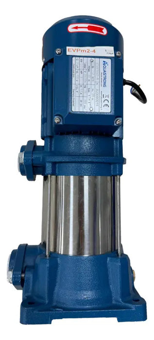 Bomba de Agua Vertical Múltiple 1"x1" 1.0HP Aquastrong