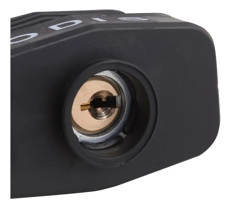 Candado Waterproof Odis 49mm con Llave Negro