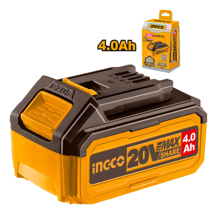 Batería de Litio 20V 4Ah para Herramientas Ingco P20s