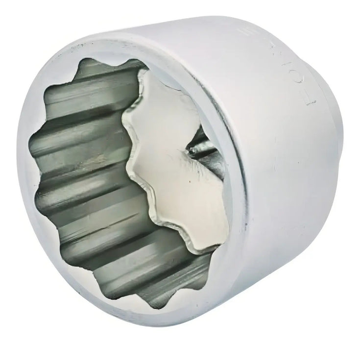 Dado 1" de 60 mm Poligonal Force Plateado