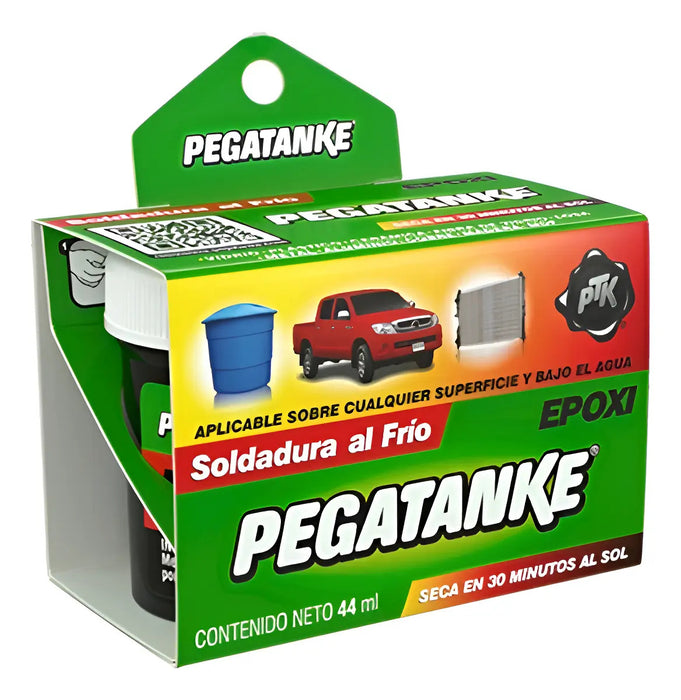 Pegamento Epóxico Soldadura de Epoxi Negro Pegatanke 43g