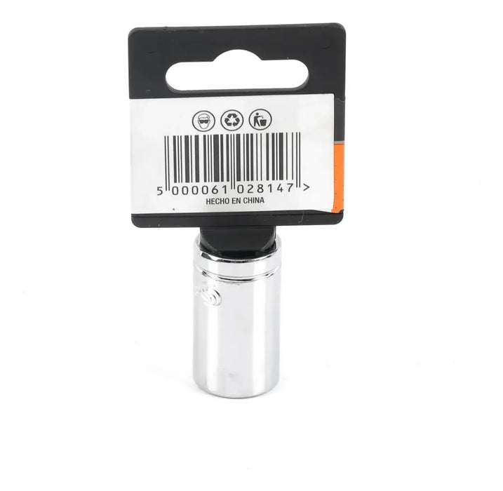 Dado Corto 1/2'' De 15mm Hexagonal - Smart Tools Gris Plateado