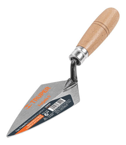 Cuchara Para Albañil 6" Forjada Tipo Filadelfia Truper
