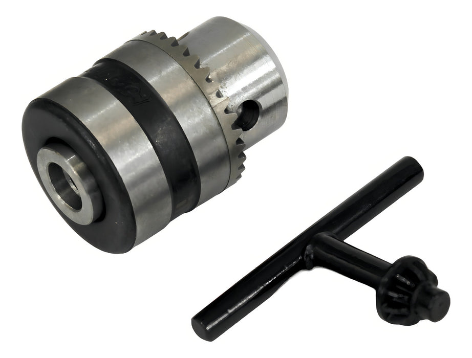 Mandril Portabrocas 0.8-10mm Con Llave Rosca 3/8'' Sertec