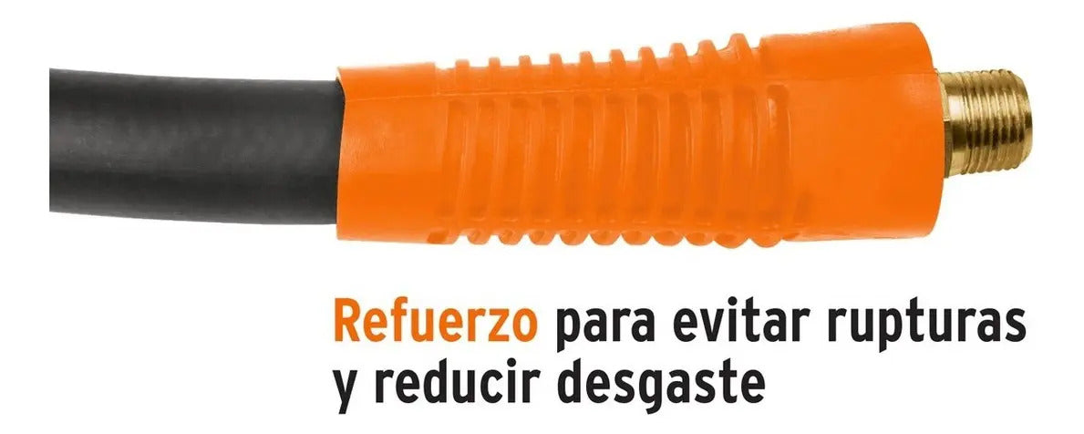 Manguera Compresor Alta Presión 1/4 Hule 300psi 10 Mt