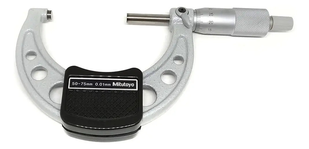 Micrómetro Externo Mitutoyo Serie 103 0,01 Mm Mecánico