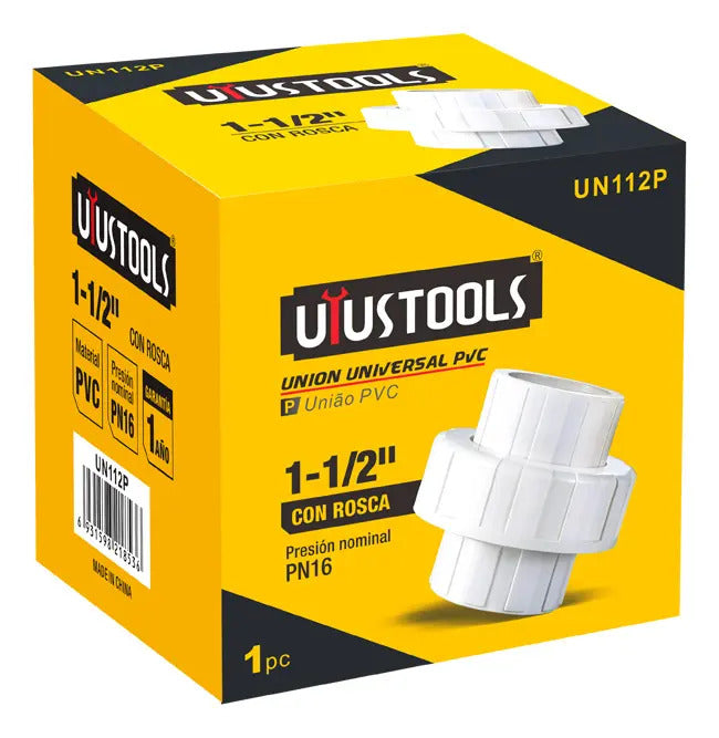 Union Universal PVC 1.5'' Con Rosca