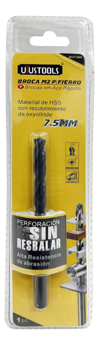Broca Metal Hss 7.5mm