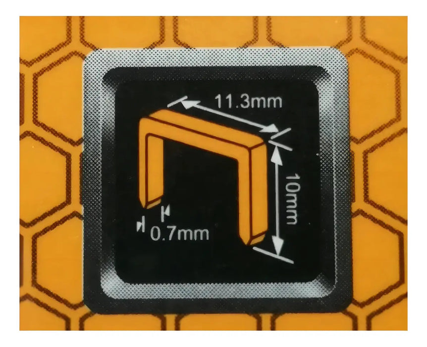 Pack Cajas Grapas Ingco 3/8 1000 Piezas C/u 10mm