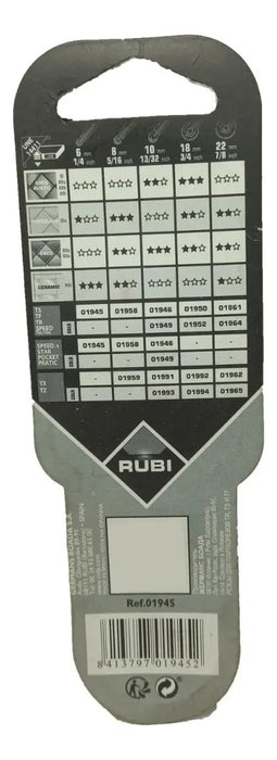 Rodel Rubi 6 mm para Cortadora Manual