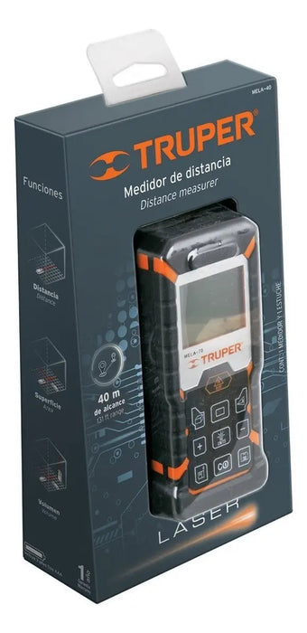 Medidor Láser de Distancia 40 Mt Truper