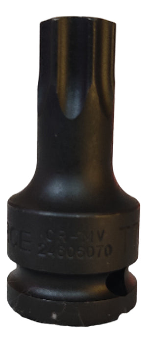 Dado Impacto Torx Macho 1/2'' T30 Force Color Mate