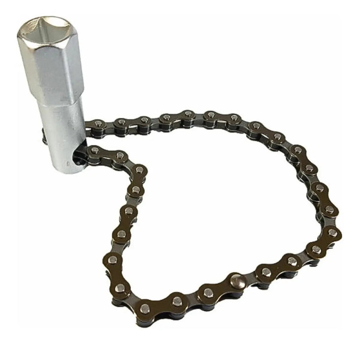 Llave Cadena Para Filtro De Aceite 61901 Force Hasta 120mm