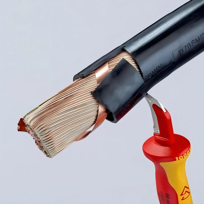 Cuchillo Pelacable Punta Chata 1000v Knipex