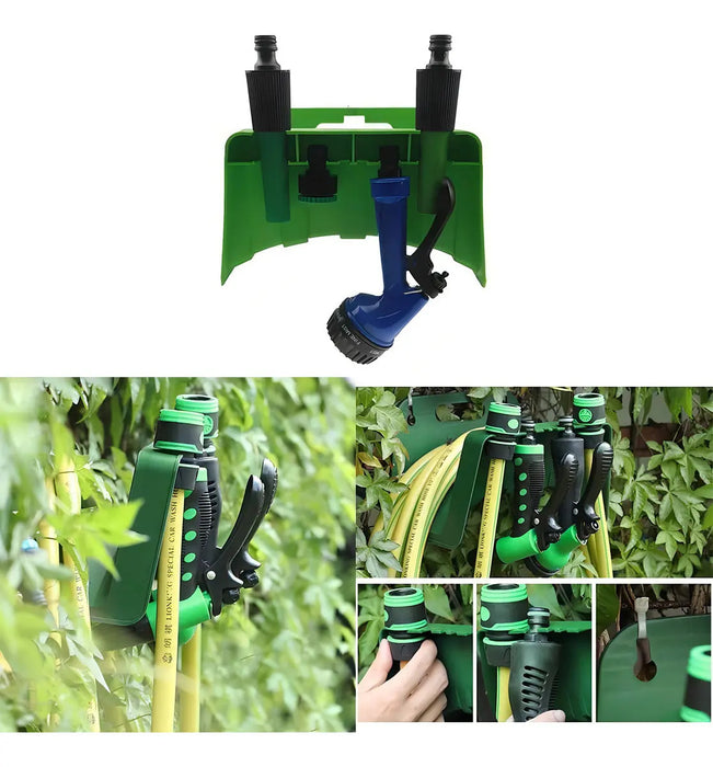 Soporte Para Manguera Plástico HL165 Verde