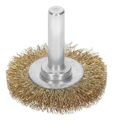 Carda Circular Alambre Fino 1-1/2' Taladro 1/4'