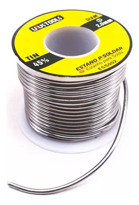 Estaño para Soldar 2mm 45% 200g