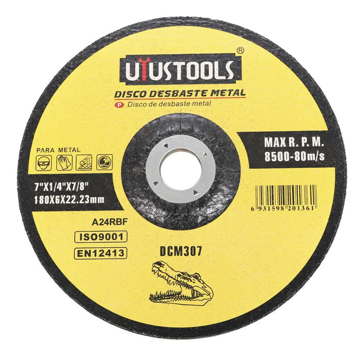 Disco Desbaste Metal 7" x 6mm