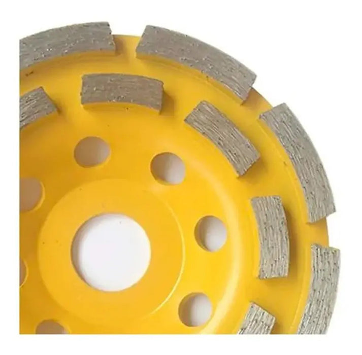 Disco Copa Diamantado Pulir Turbo 115mm Doble Segmento Ingco
