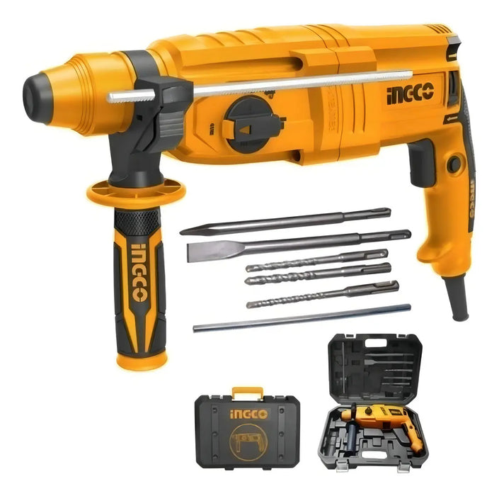 Rotomartillo Electroneumático Ingco 800W Amarillo