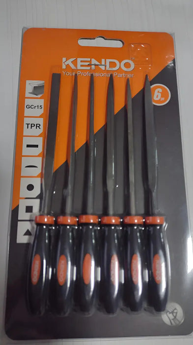Juego De Limas Matricero Kendo De 6 Piezas