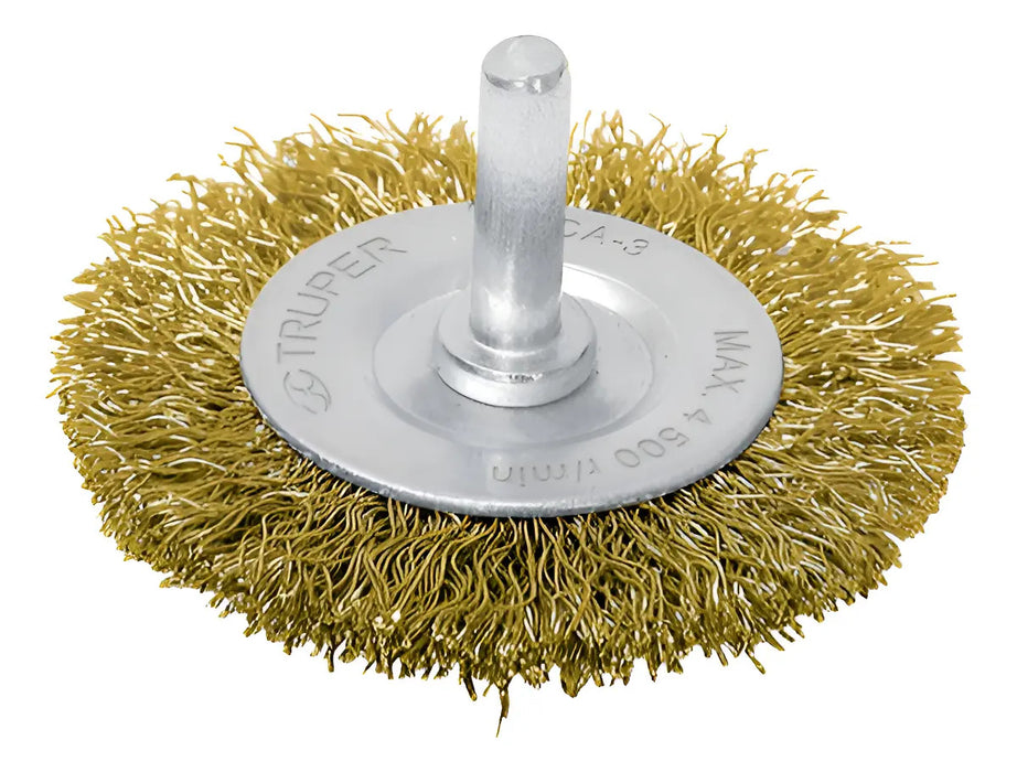 Carda Circular 4'' Para Taladro Truper