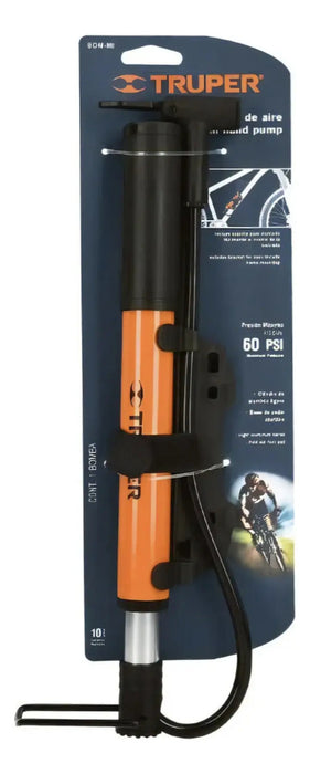 Bombín Inflador Manual Para Bicicleta Truper