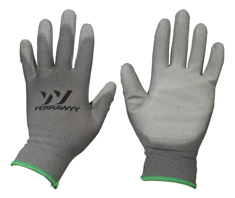 Guante Tela+Goma Gd7003 7'' Gris