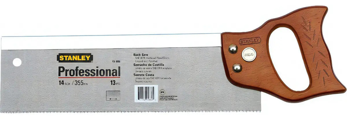Serrucho Costilla Stanley 305mm Profesional