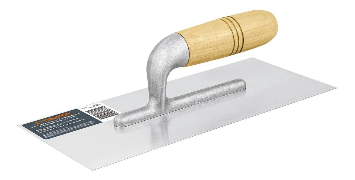 Llana Recta 6 Remaches Madera Truper