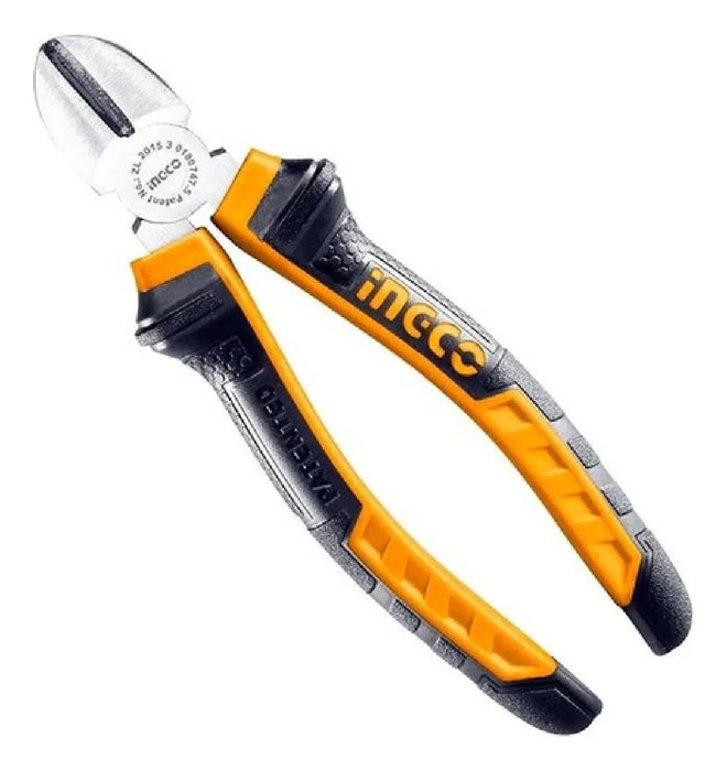 Alicate de Corte Diagonal Industrial 6 Pulgadas Ingco Amarillo