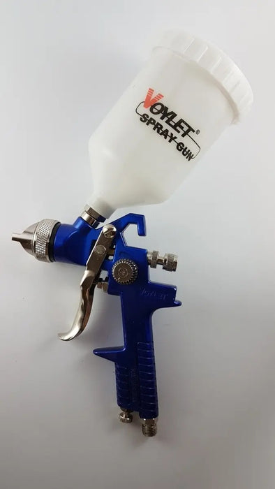 Pistola Pintar Gravedad H-827 Hvlp Voylet Azul