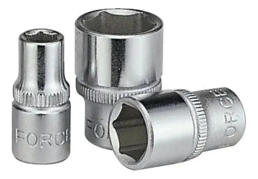 Dado Hexagonal 1/4" 4-14mm Force