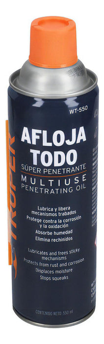 Aceite Aflojatodo En Aerosol, 550 Ml