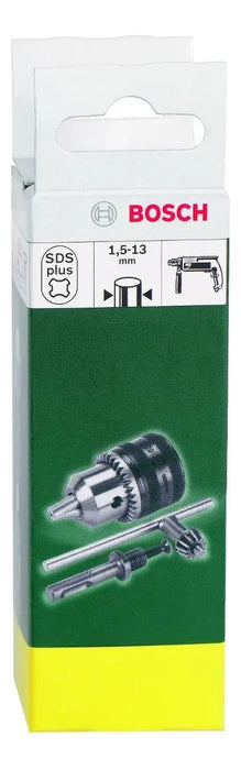 Mandril Bosch 13mm + Adaptador SDS Plus Para Rotomartillo