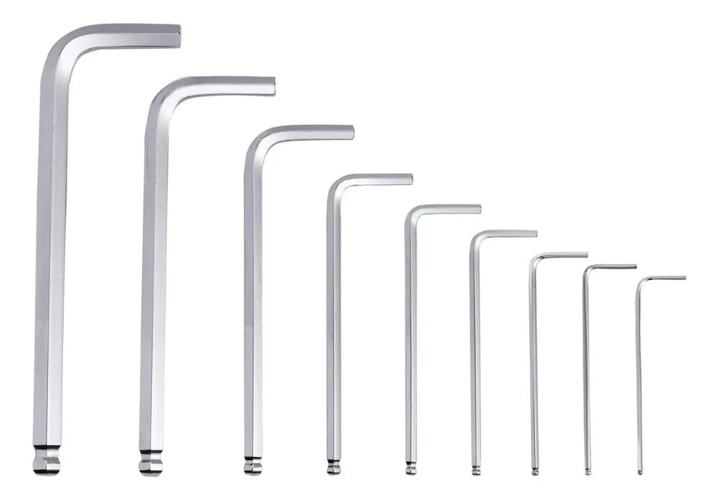 Juego De 9 Llaves Allen Tipo Torx