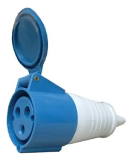 Enchufe Hembra Volante Lexo 2p+t 16a 220v Ip44