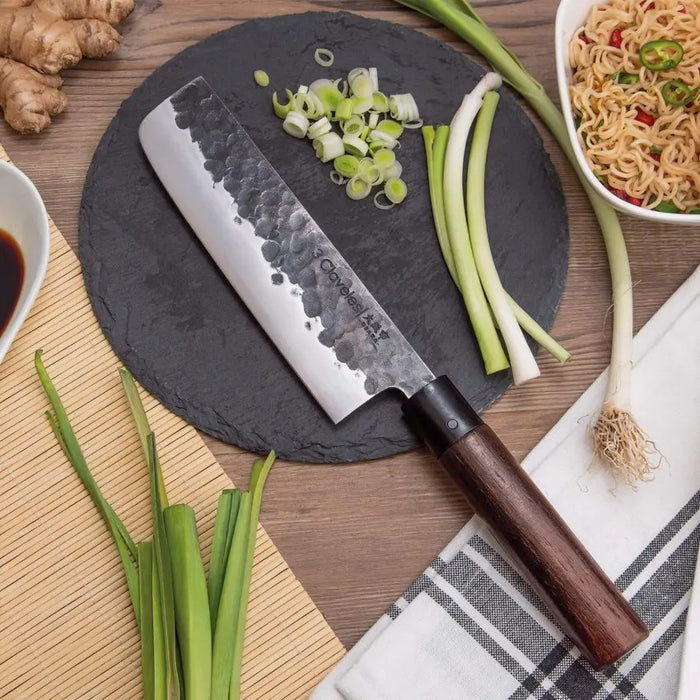 Cuchillo 3 Claveles Osaka Forjado Osuba 18 Cm