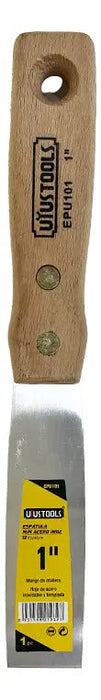 Espátula Acero Inox M/madera