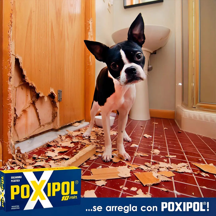 Poxipol Soldadura Plástica Color Metálico 14 Ml (10 Minutos)