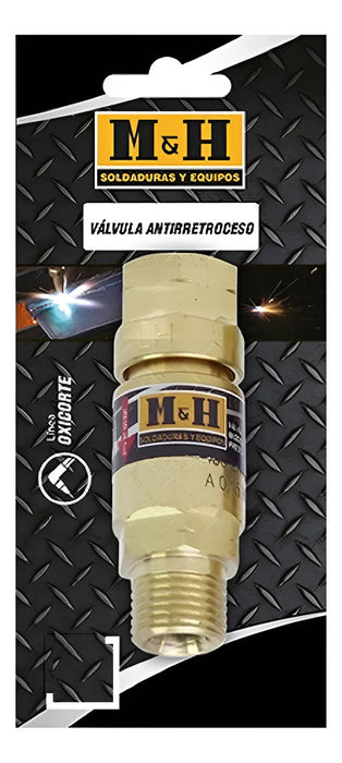 Válvula Antirretroceso Soplete Oxigeno / Gas