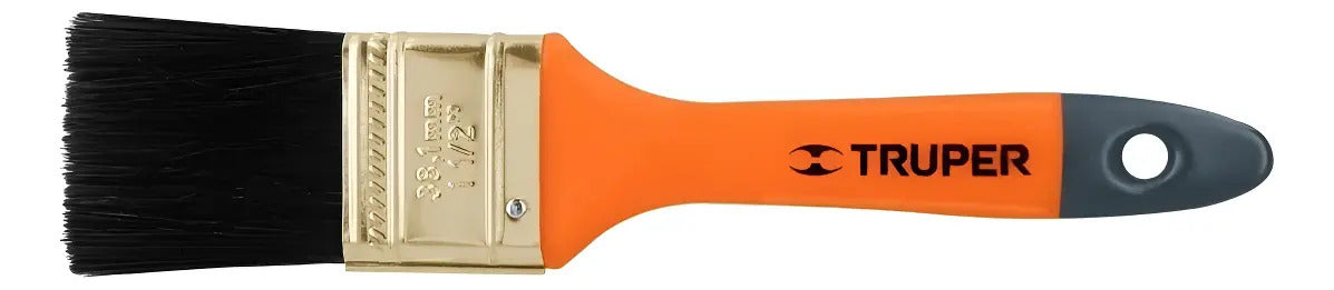 Brocha Profesional de 1-1/2'' con Mango de Plástico, Truper