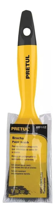 Brocha Con Mango De Plástico 1-1/2'' Pretul