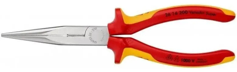Alicate Punta P/cigueña 8'' 1000V Knipex