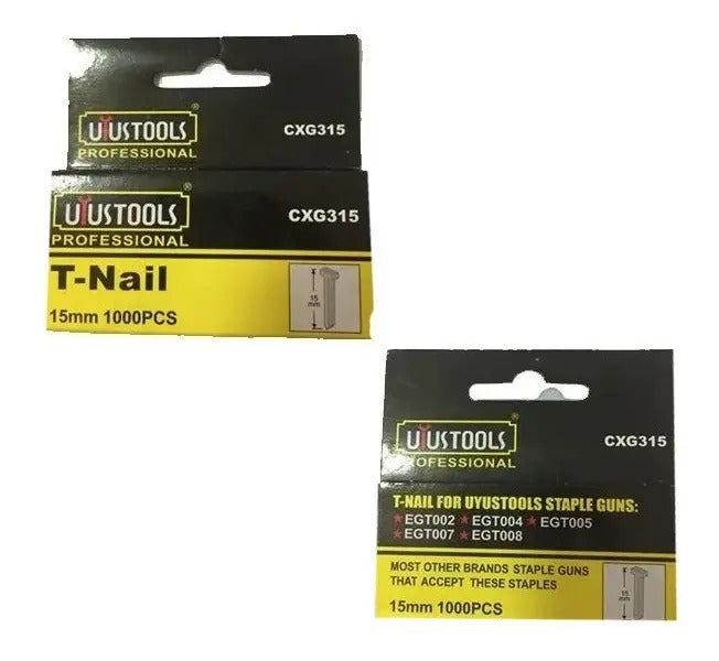 Clavillos para Engrapadora 15mm 1000pcs/set Tw