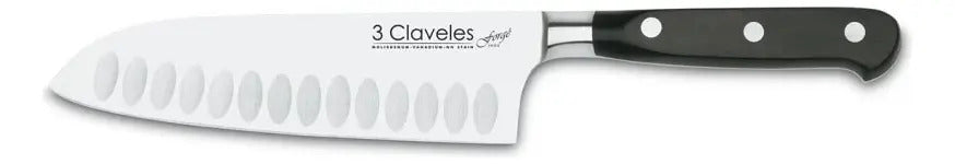 Cuchillo Santoku 3 Claveles Forge Acero Inoxidable 17 Cm